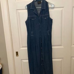 Denim dress